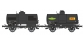 Modélisme ferroviaire : REE WB 468 - Set de 2 Wagons Citernes OCEM 19 Ep.III SNCF  