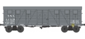 Modélisme ferroviaire : REE WB 517 - Wagon COUVERT TP 2 Portes avec roues Griffins Ep.II USA