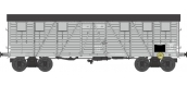 Modélisme ferroviaire : REE WB 520 - Wagon COUVERT TP 2 Portes avec roues Griffins Ep.II PO