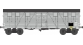 Modélisme ferroviaire : REE WB 520 - Wagon COUVERT TP 2 Portes avec roues Griffins Ep.II PO