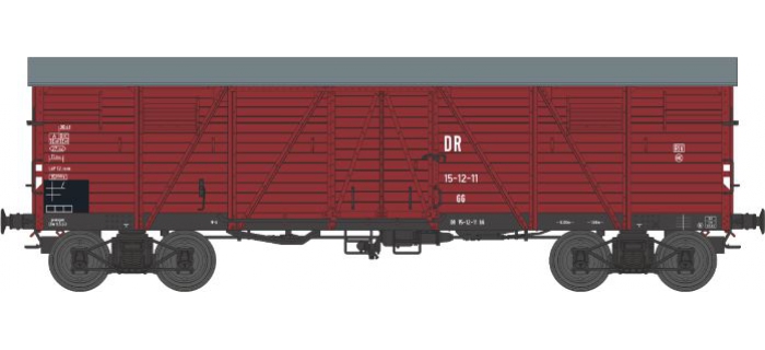 Wagon TP COUVERT 4 PORTES SNCF MT Ep.IV - Alsace Modélisme
