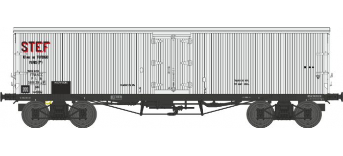 Wagon TP FRIGO Origine PLM Ep.II - Rails Europ Express