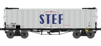 Modélisme ferroviaire : REE WB 536 - Wagon TP FRIGO Origine à Trappes à glace SNCF Ep.III