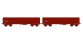 Modélisme ferroviaire : REE WBSE-003 - Set de 2 Wagons TOMBEREAU FAS Ep.IV Bogie Y25 (Bogies REE) 