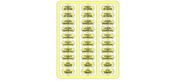 Train électrique : REE XB-054 - Plaques Itinéraires OUEST