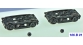 Train électrique : REE XB-106-B-01 - Set de 2 Bogies Y2 - 4 boites SKF - Noir