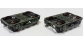 Train électrique :  REE XB-107-A-02 - Set de 2 Bogies Y16 E - 4 Boites SKF - Dynamo Noir