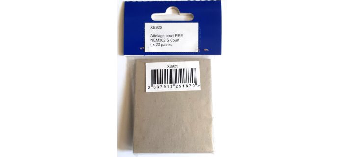 REE XB-925 - Attelage court REE NEM362