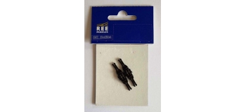 Modélisme ferroviaire : REE XB-935 - Attelage à AIMANT NEM362 M Moyen (x 2 paires)