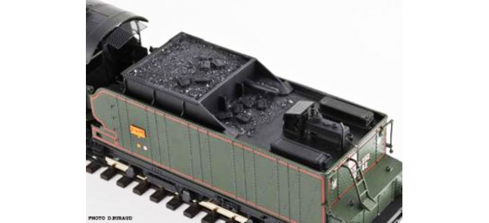 REE Modeles MB - 015S - Locomotive à vapeur 231 ex-PLM Epoque III, DCC Sonorisée - Fumée Pulsée