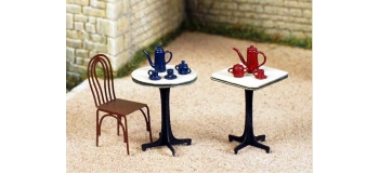 Maquettes : ABE08 - Chaises (4 pièces) 