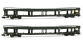 HN4347 - Set de 2 wagons porte-auto DD DEV 66, SNCF - Arnold