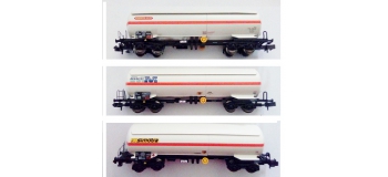 Modélisme ferroviaire : HORNBY HN6387 - Set de 3 wagons citerne SNCF