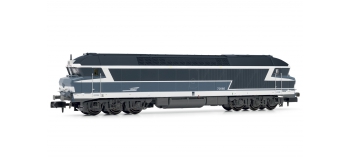 Modélisme ferroviaire : ARNOLD HN2381S - Locomotive diesel CC 72065 Bleu logo Casquette Ep.V SNCF DCC SON
