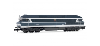 Modélisme ferroviaire : ARNOLD HN2384 - Locomotive Diesel-électrique CC72031, livrée bleu, logo “Tallon”, SNCF époque V