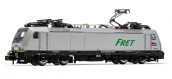 Arnold Trains miniatures Echelle-N HN2497D SNCF, class 186 electric multi-system locomotive, period VI, with DCC decoder