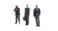 ART5870002 - Chauffeurs de bus debout - Artitec