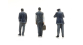 ART5870002 - Chauffeurs de bus debout - Artitec