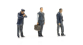 ART5870002 - Chauffeurs de bus debout - Artitec
