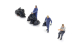 ART5870020 - Eboueurs en bleu de travail - Artitec