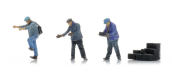 ART5870089 - Cheminots / Personnel SNCF chargeant des briquettes - Artitec
