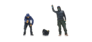 ART5870109 - Vandales peignant des graffitis - Artitec