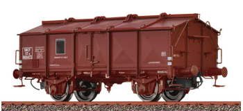 BR50555 - Wagon couvert à toiture rabattable, SNCF - Brawa