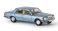 BRE13156 - Mercedes Benz 450 SEL (W116), bleu clair métallisé - Brekina