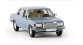 BRE13156 - Mercedes Benz 450 SEL (W116), bleu clair métallisé - Brekina
