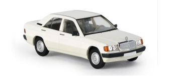 BRE13200 - Mercedes Benz 190 E (W201), blanc - Brekina
