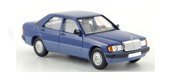 BRE13202 - Mercedes Benz 190 E (W201), bleu - Brekina