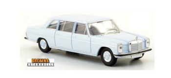 BRE13403 - Mercedes Benz 220 D lang (W115), bleu clair - Brekina