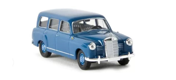 BRE13451 - Mercedes Benz 180 Kombi (W120), bleu azur - Brekina