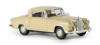 BRE13501 - Mercedes Benz 220 S Coupé (W180 II), beige - Brekina