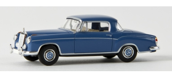 BRE13503 - Mercedes Benz 220 S Coupé (W180 II), bleu - Brekina