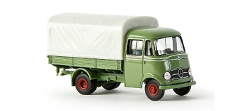 BRE13550 - Mercedes Benz L 319 Pritsche, vert réséda - Brekina