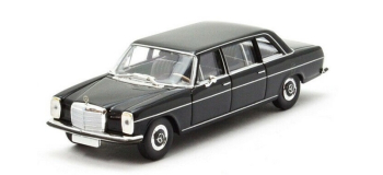 Miniature brekina Mercedes Benz 220 D lang (W115), noir