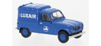 BRE14760 - Renault R4 Fourgonnette 1961, Luxair - Brekina