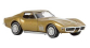 BRE 19962 - Miniature Chevrolet Corvette C3 or métallisé - Brekina