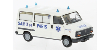 BRE34915 - Peugeot J5 Bus 1982, Samu de Paris - Brekina