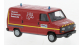 BRE34926 - Peugeot J5 Fourgon tolé 1982, VIA (véhicule intervention animale) - Brekina