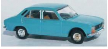 Train électrique : SAI 2083 - Peugeot 504, Bleu Canard 