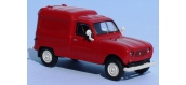 Train électrique : SAI 2405.1 / BRE 14702 - Renault 4 Fourgonnette 1961, rouge