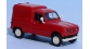 Train électrique : SAI 2405.1 / BRE 14702 - Renault 4 Fourgonnette 1961, rouge