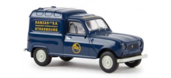 Modélisme ferroviaire : SAI 2444 / BRE14740 - Renault 4 fourgonnette 1961, DANZAS STRASBOURG