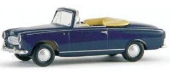 Train électrique : SAI 2532 / BRE 29152 - Peugeot 403 Cabriolet, ouvert, vert métalisé