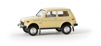 BRE 27202 - Lada Niva, ivoire - Brekina