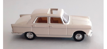 SAI 2130 - Peugeot 404, blanche avec toit ouvrant - Brekina