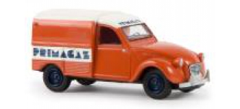 Modélisme ferroviaire : SAI 2853 / BRE14185 - Citroën 2 CV fourgonnette AZU 1961, Primagaz