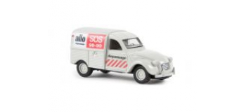 Modélisme ferroviaire : SAI 2854 / BRE14194 - Citroën 2 CV fourgonnette AZU 1961, ALLO SOS 99 99
